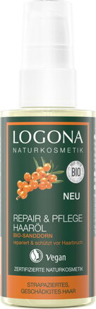 Logona Vlasový regeneračný olej s rakytníkovým olejom, 75 ml