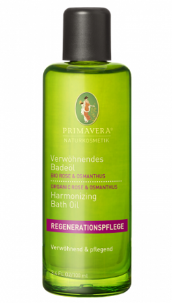 Primavera Kúpeľový aroma olej Ruža Osmanthus, 100ml