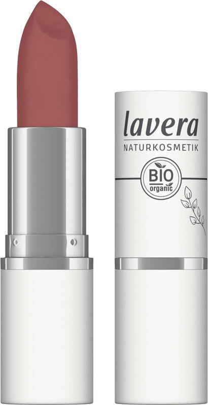 Lavera zamatový zmatňujúci prírodný rúž  01 - Berry Nude, 4,5 g