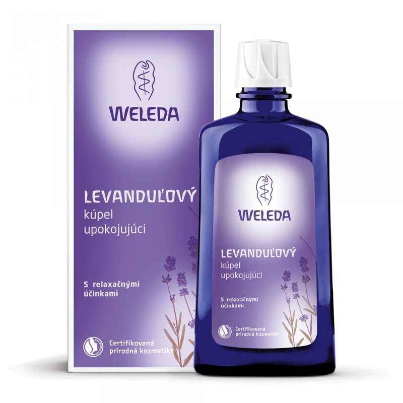 Weleda Levanduľový kúpeľ upokojujúci (pre pokoný spánok), 200 ml